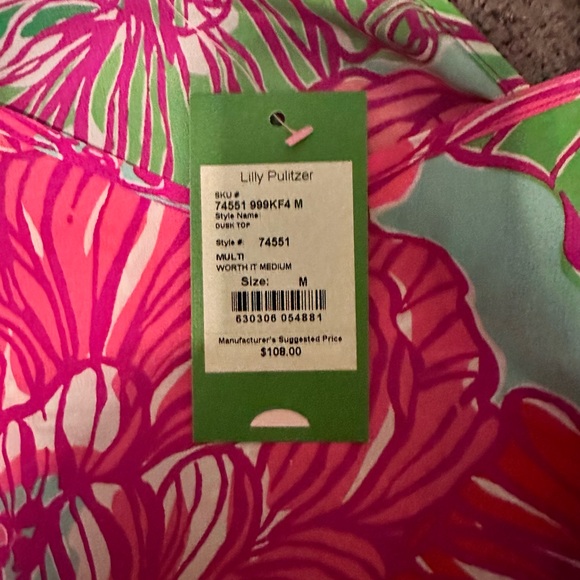 Lily Pulitzer Silk Top - Picture 4 of 4